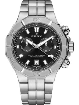 orologio uomo Edox 10113-3M-NIN Delfin Chronograph Mens Watch 43mm 20ATM