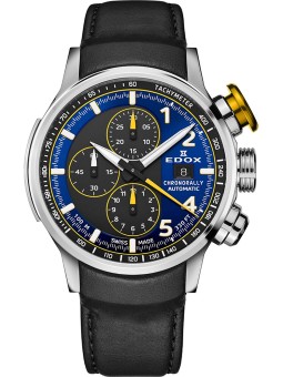 orologio uomo Edox 01129-TTNJCN-BUNJ Chronorally Automatic Mens Watch 45mm 10ATM