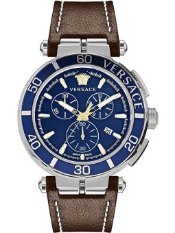 orologio uomo Versace VE3L00122 Greca Chronograph Mens Watch 45mm 5ATM