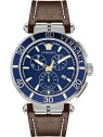 orologio uomo Versace VE3L00122 Greca Chronograph Mens Watch 45mm 5ATM