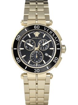 orologio uomo Versace VE3L00522 Greca Chronograph Mens Watch 45mm 5ATM
