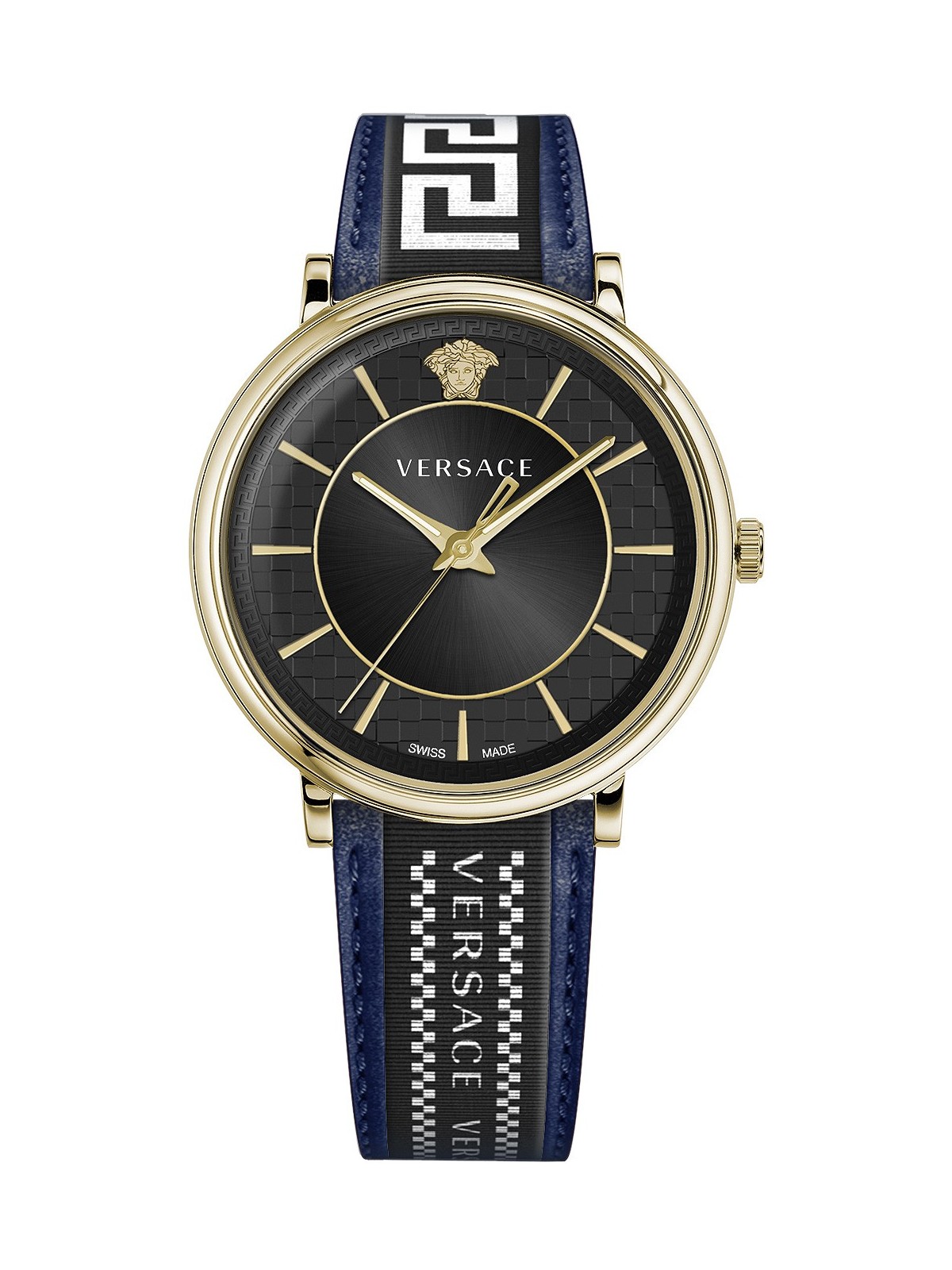 orologio uomo Versace VE5A01521 V-Circle Mens Watch 42mm 5ATM