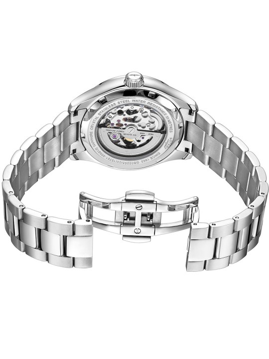orologio uomo Rotary GB05095/05 Oxford Automatic Mens Watch 40mm 5ATM
