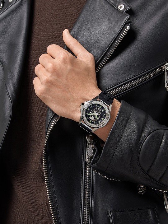 orologio uomo Philipp Plein PWAAA0121 The Skull 44mm Mens Watch 44mm 5ATM