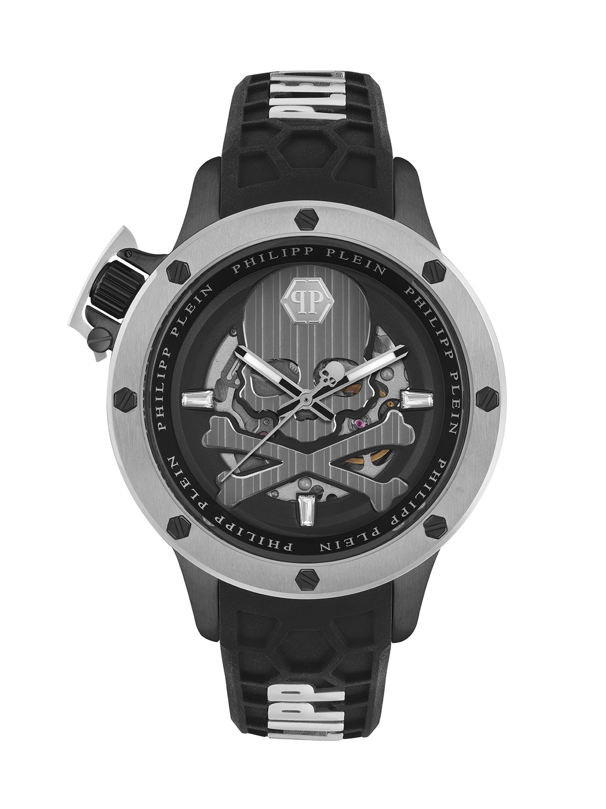 orologio uomo Philipp Plein PWUAA0523 Hyper Sport Automatic Mens Watch 46mm 5ATM