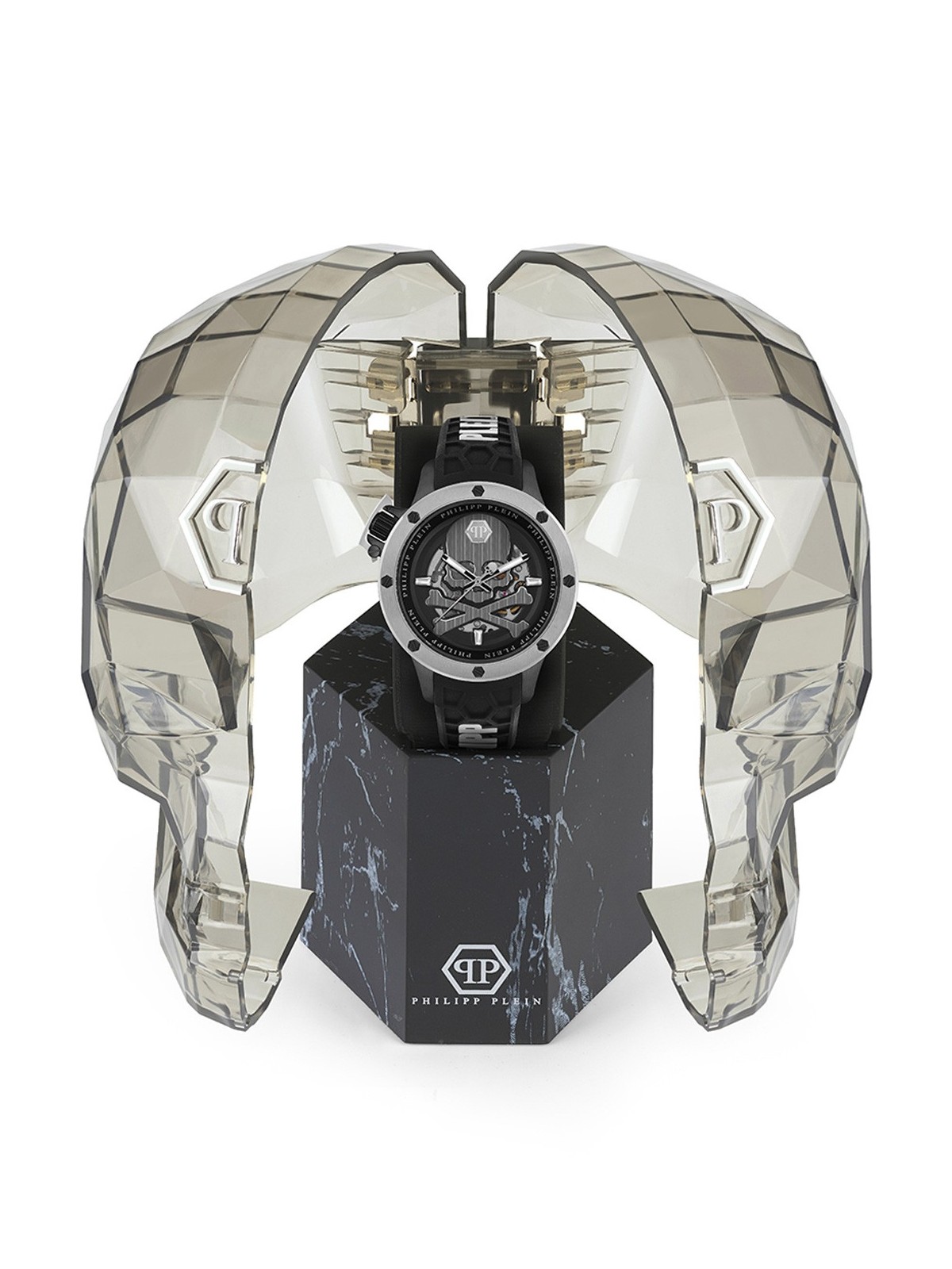 orologio uomo Philipp Plein PWUAA0523 Hyper Sport Automatic Mens Watch 46mm 5ATM