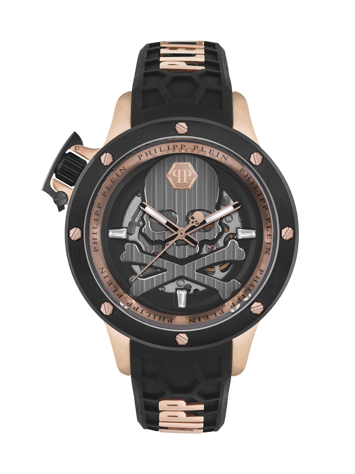orologio uomo Philipp Plein PWUAA0623 Hyper Sport Automatic Mens Watch 46mm 5ATM