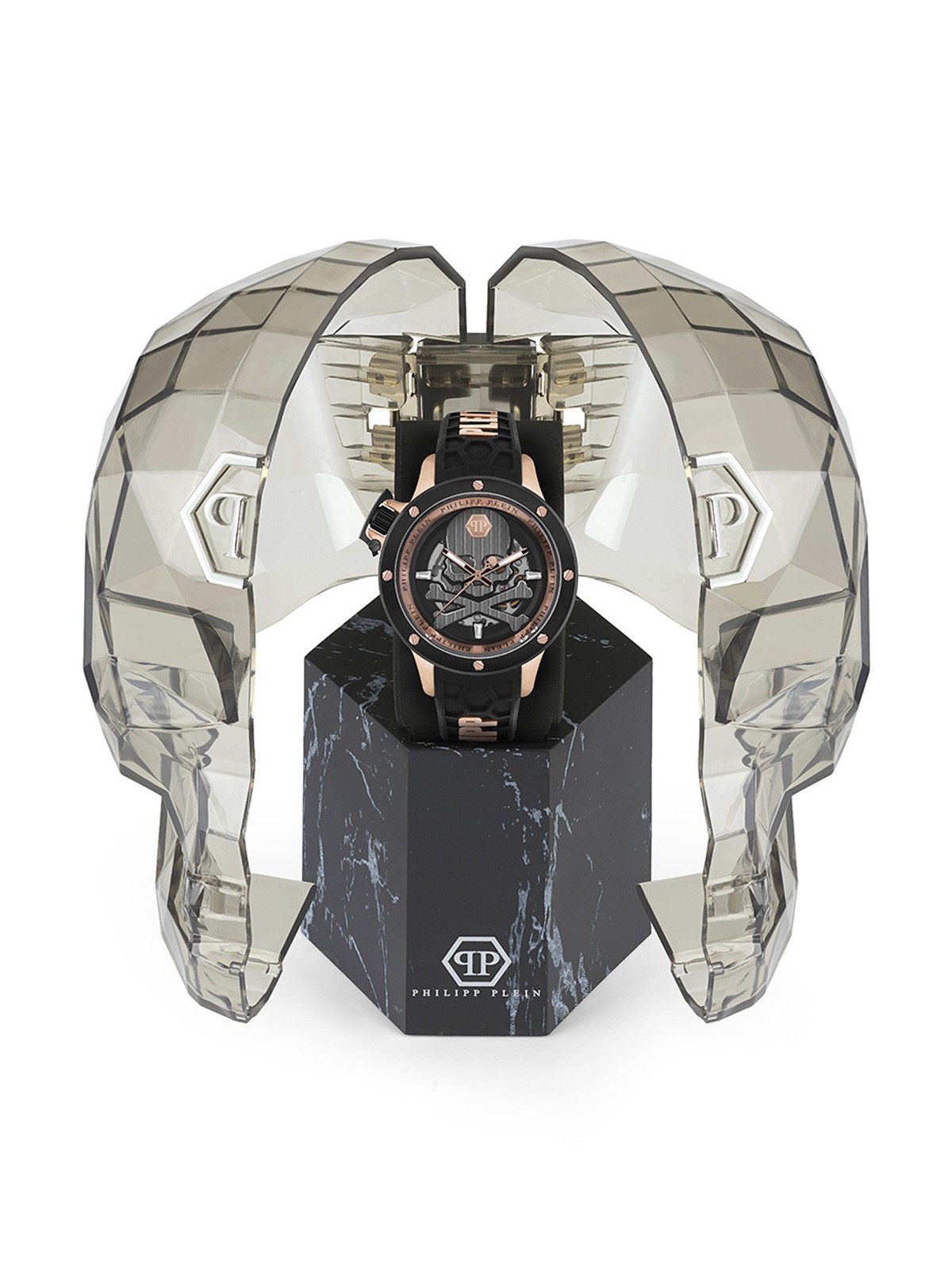 orologio uomo Philipp Plein PWUAA0623 Hyper Sport Automatic Mens Watch 46mm 5ATM