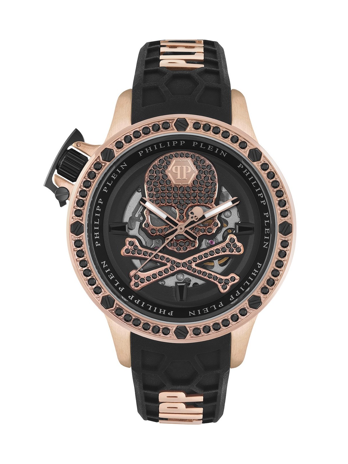 orologio uomo Philipp Plein PWUAA0323 Hyper Sport Automatic Mens Watch 46mm 5ATM