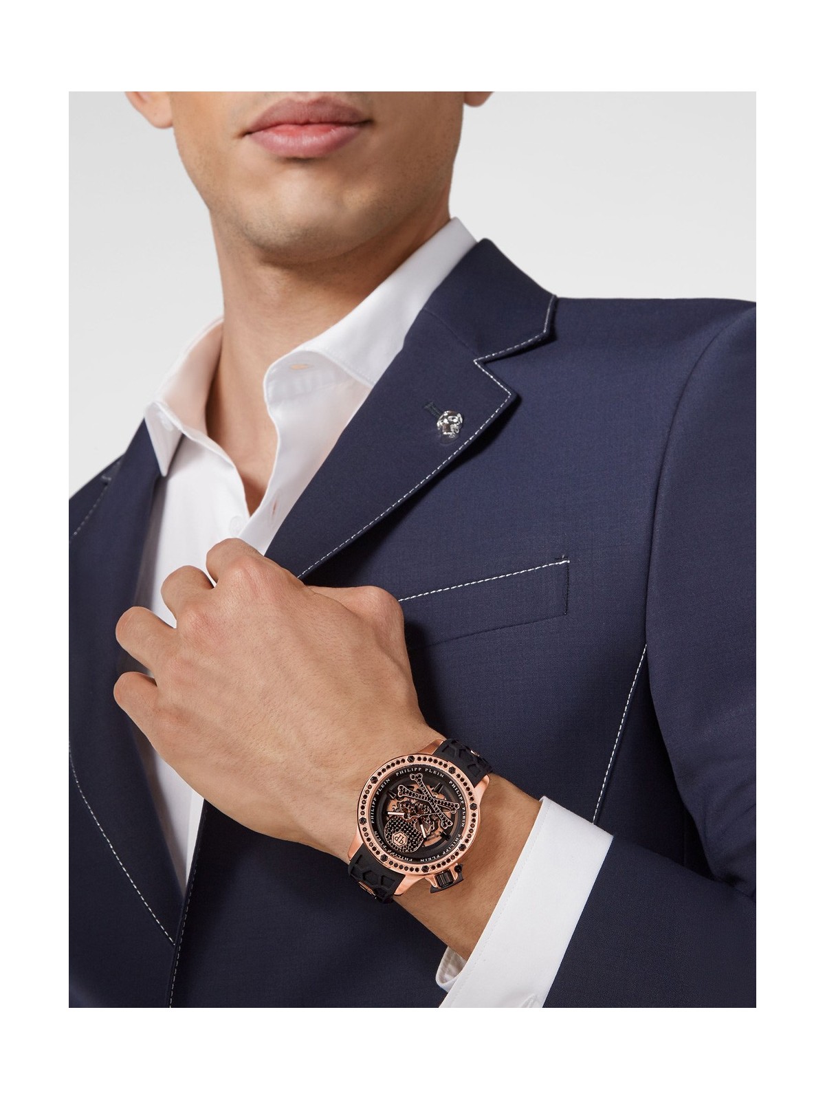 orologio uomo Philipp Plein PWUAA0323 Hyper Sport Automatic Mens Watch 46mm 5ATM