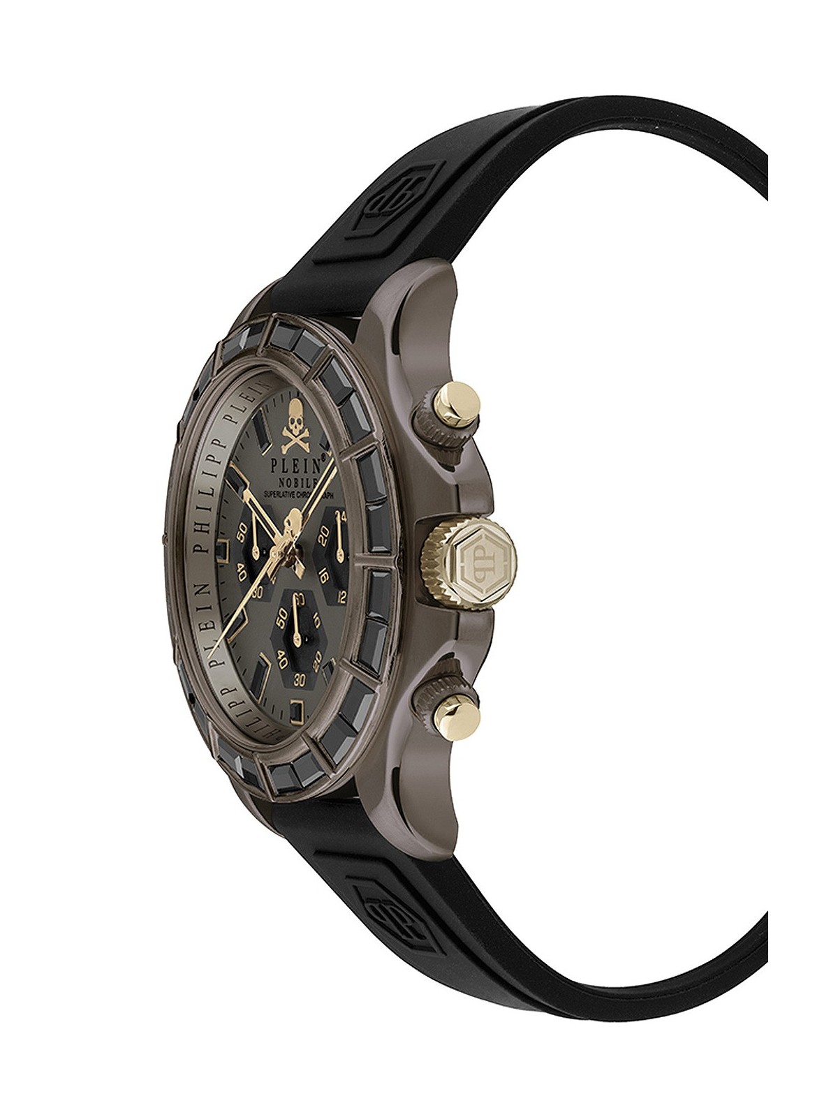 orologio uomo Philipp Plein PWVAA0323 Street Couture Chronograph Mens Watch 43mm 5ATM