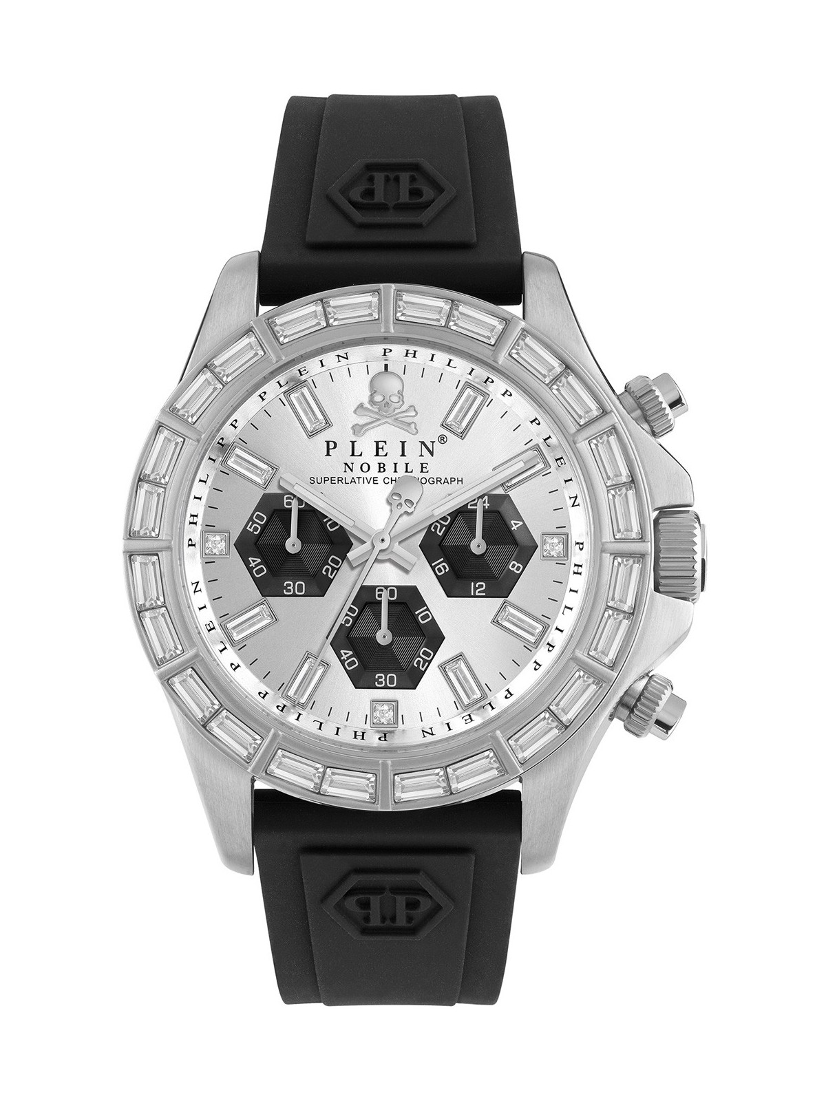 orologio uomo Philipp Plein PWVAA0123 Street Couture Chronograph Mens Watch 43mm 5ATM