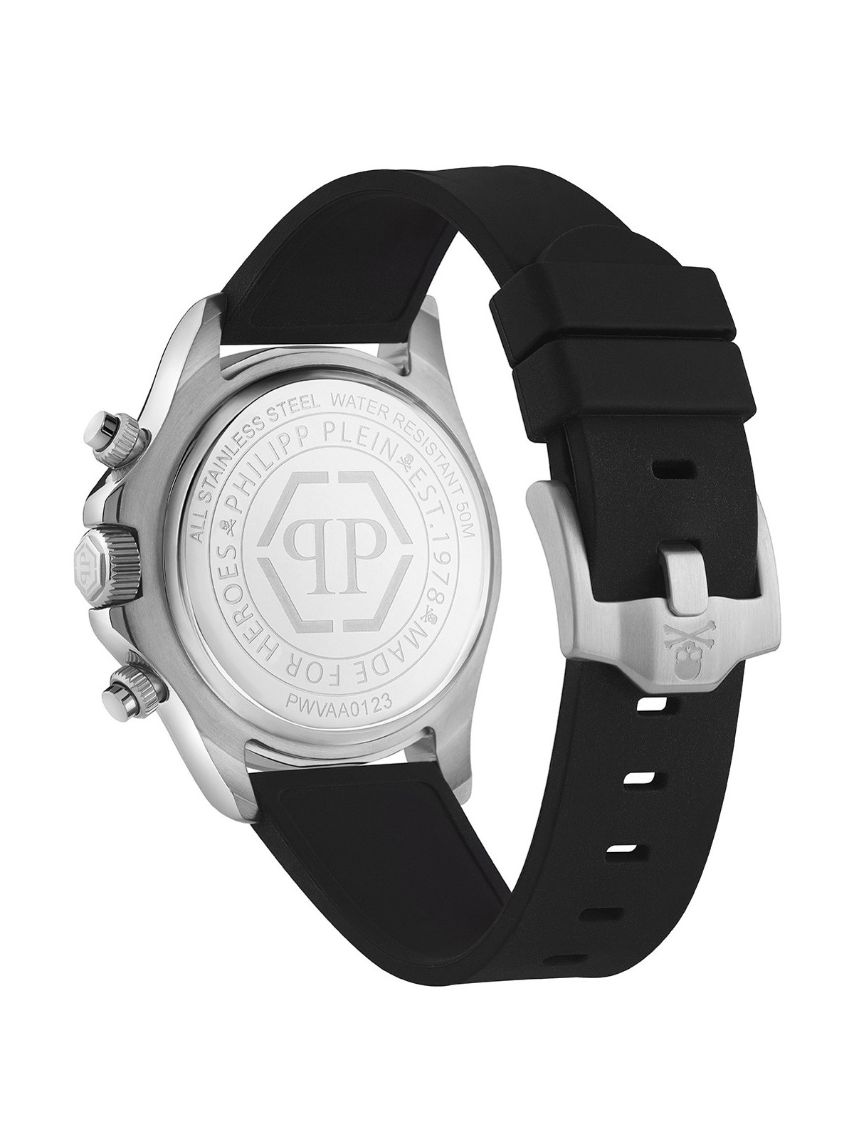 orologio uomo Philipp Plein PWVAA0123 Street Couture Chronograph Mens Watch 43mm 5ATM