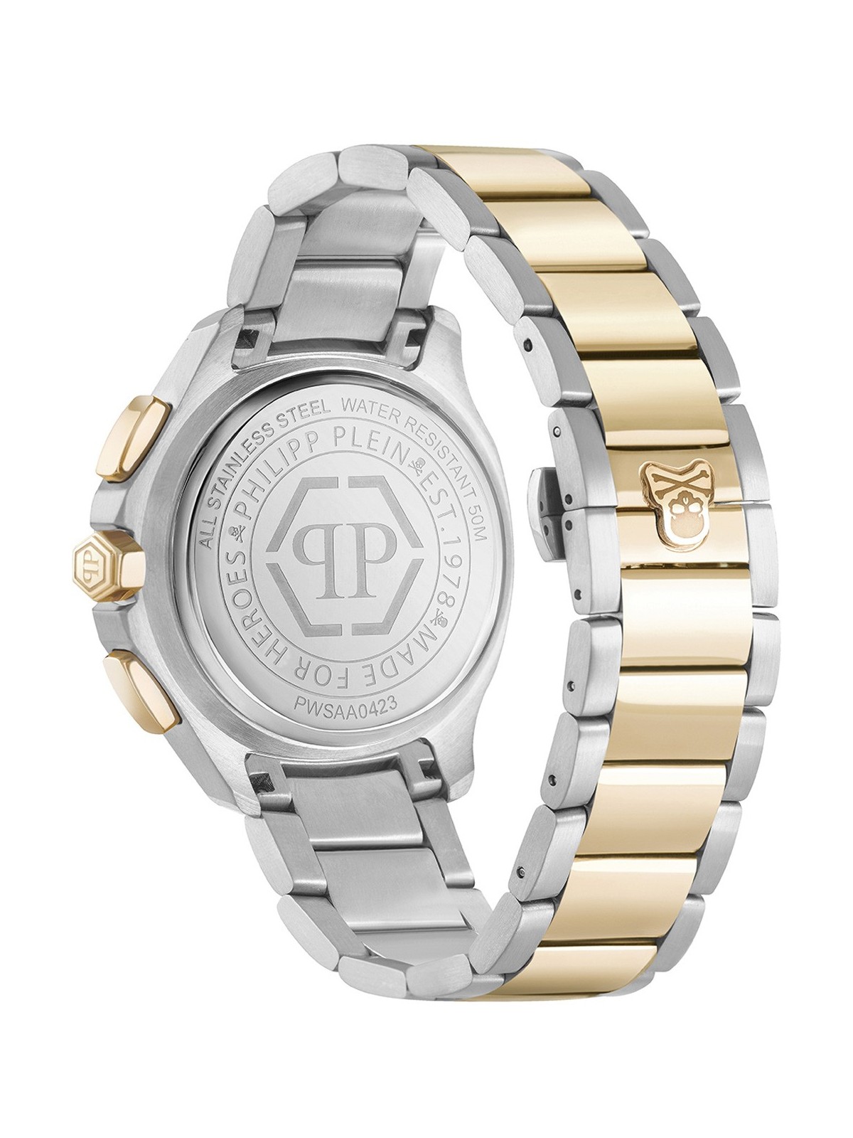 orologio uomo Philipp Plein PWSAA0423 High-Conic Chronograph Mens Watch 44mm 5ATM