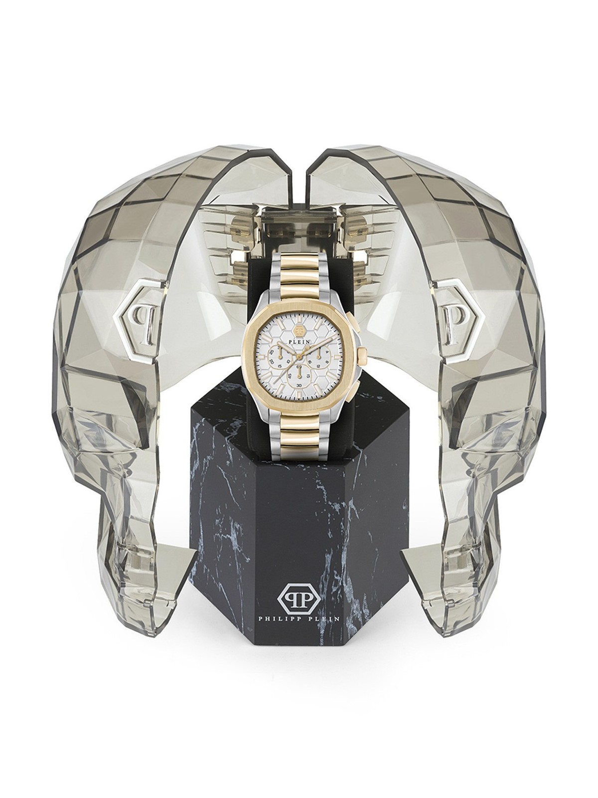orologio uomo Philipp Plein PWSAA0423 High-Conic Chronograph Mens Watch 44mm 5ATM