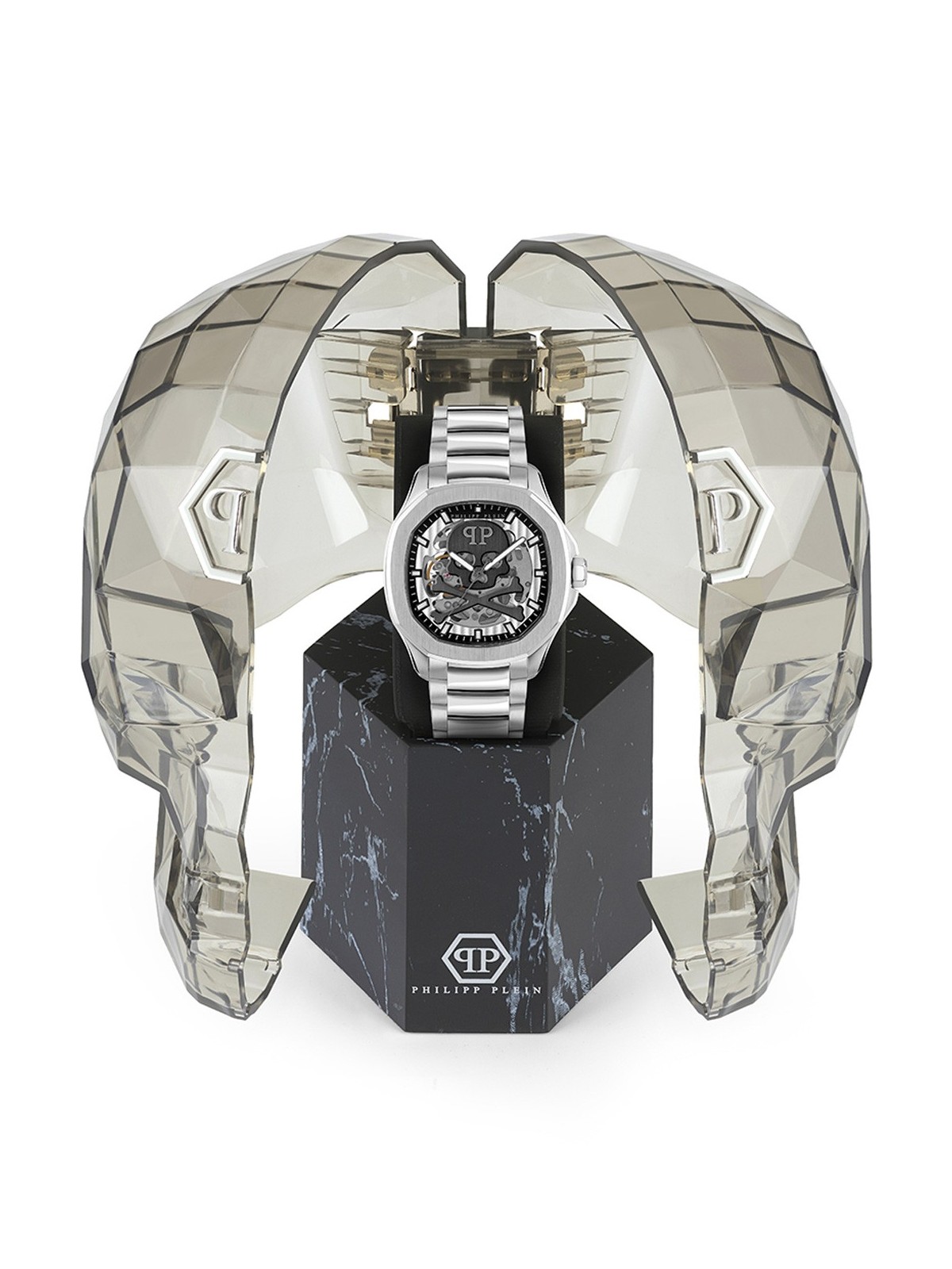 orologio uomo Philipp Plein PWRAA0223 High-Conic Automatic Mens Watch 42mm 5ATM
