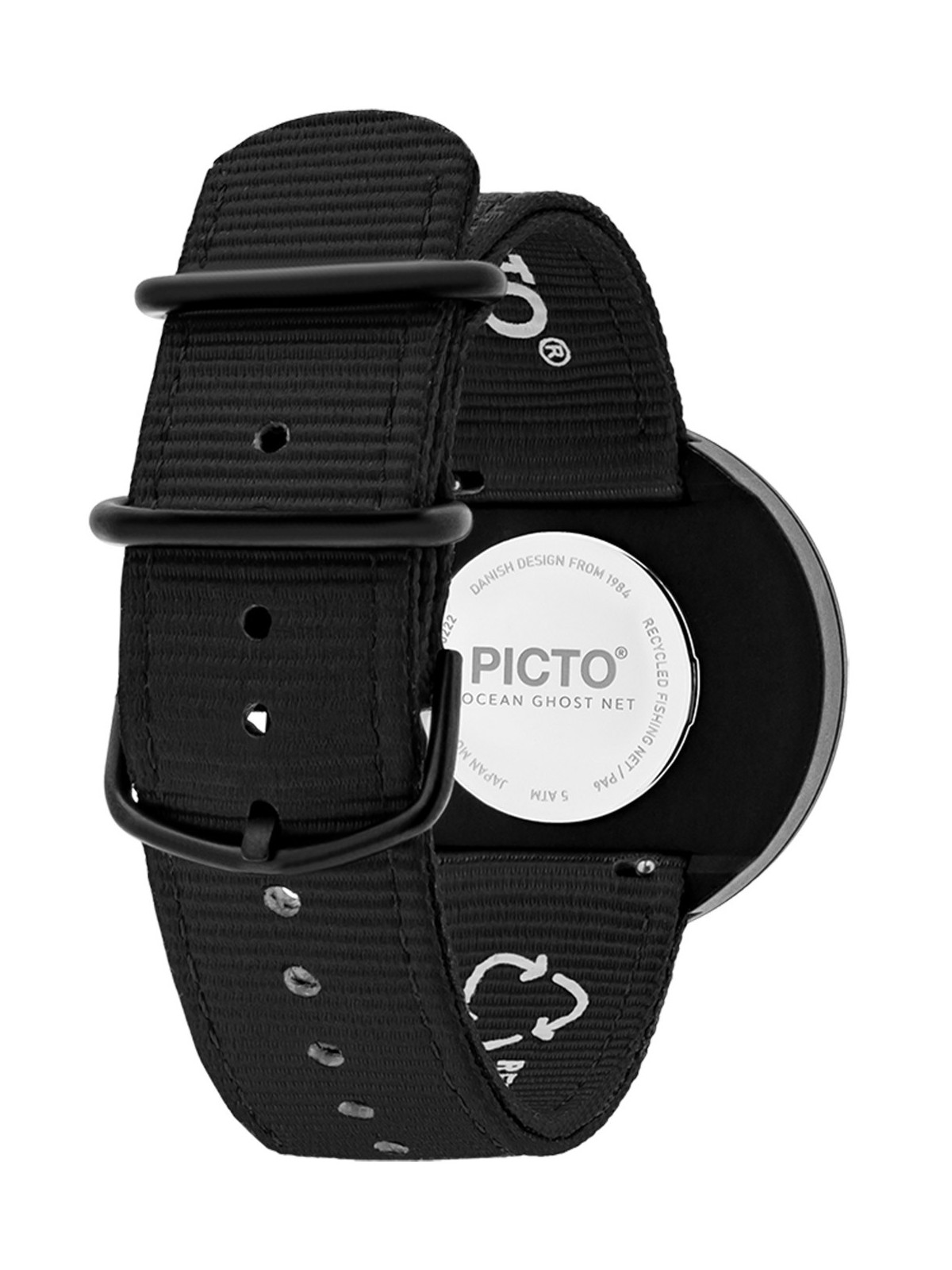 orologio unisex PICTO R44007-R006 Unisex Watch Ghost Nets Signal Orange 40mm 5ATM