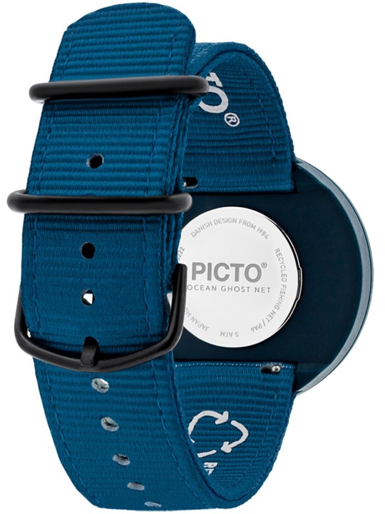 orologio unisex PICTO R44013-R003 Unisex Watch Ghost Nets Paradise Green 40mm 5ATM