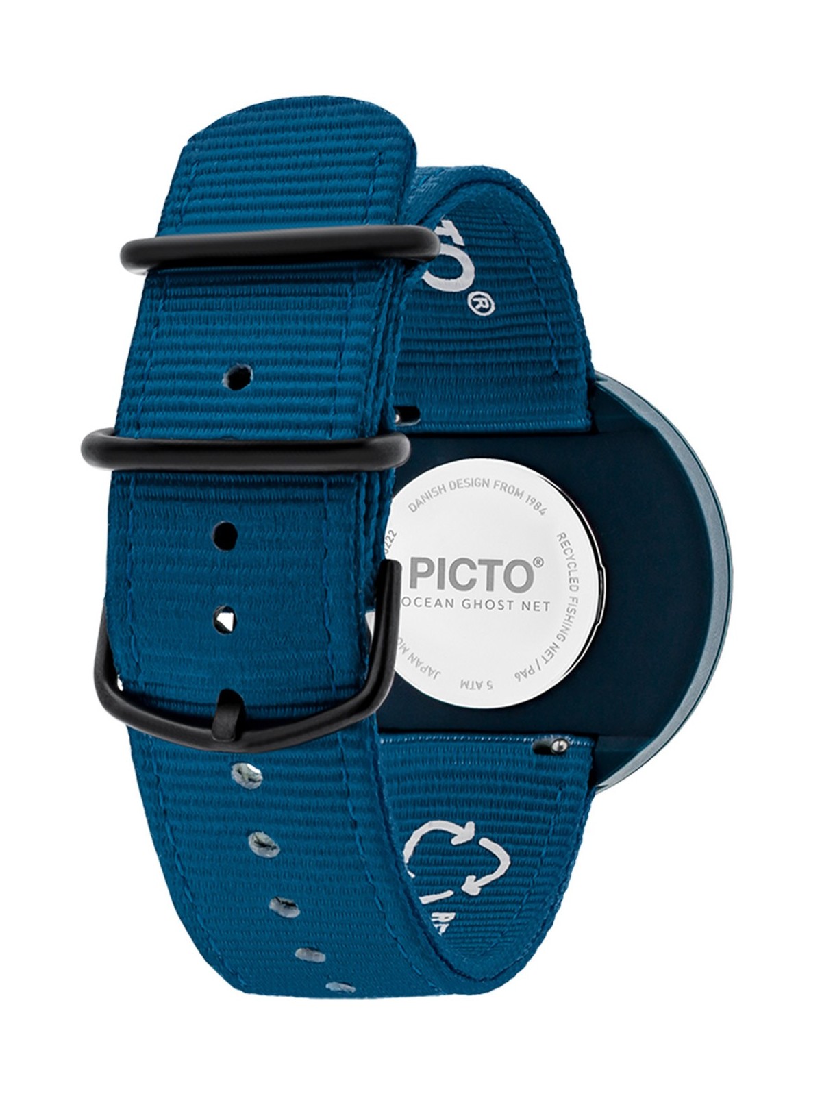 orologio unisex PICTO R44013-R003 Unisex Watch Ghost Nets Paradise Green 40mm 5ATM