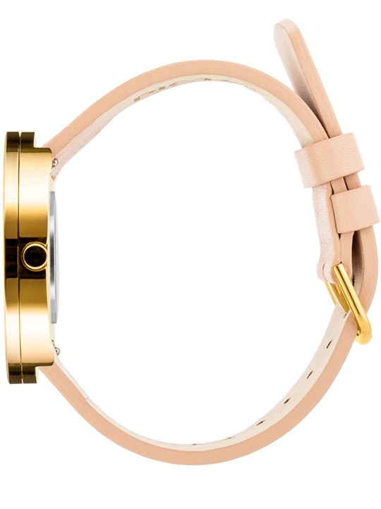 orologio donna PICTO 43321-6320G Ladies Watch White and Gold 40mm 5ATM