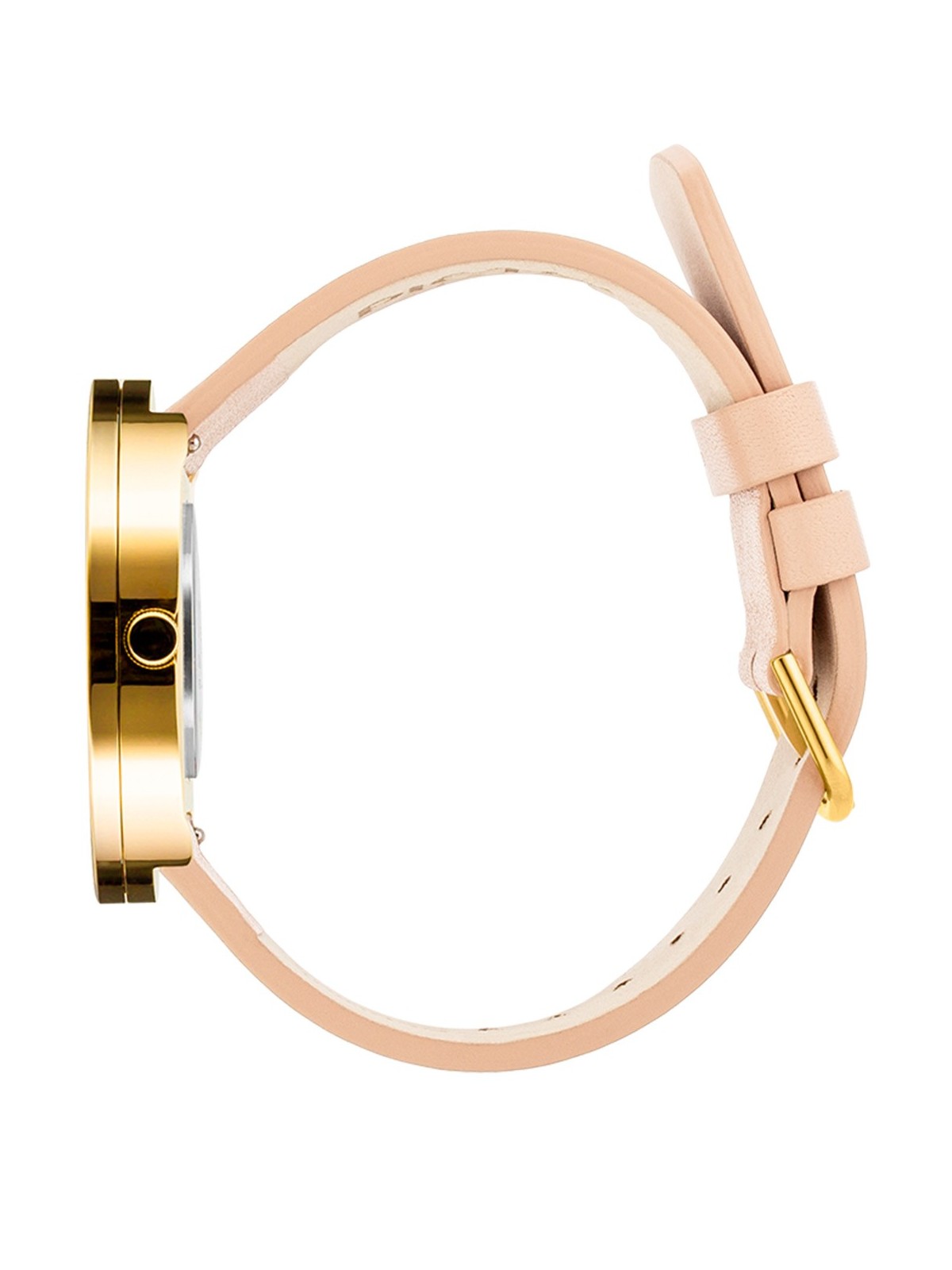 orologio donna PICTO 43321-6320G Ladies Watch White and Gold 40mm 5ATM