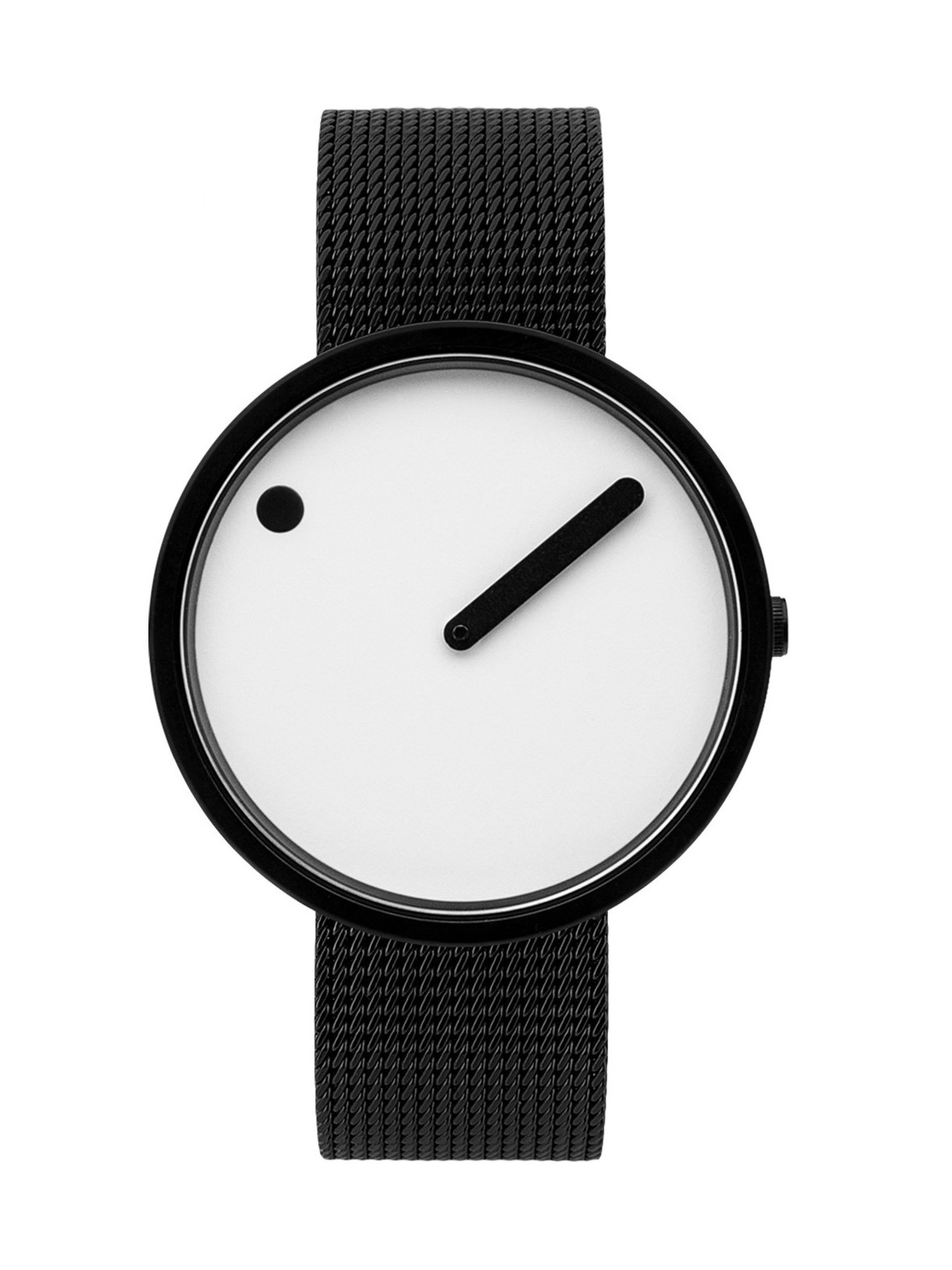 orologio unisex PICTO 43379-1020 Unisex Watch Black and White 40mm 5ATM