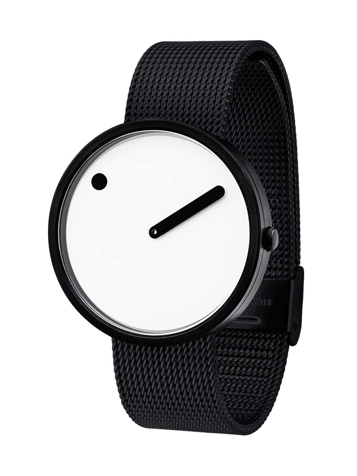 orologio unisex PICTO 43379-1020 Unisex Watch Black and White 40mm 5ATM