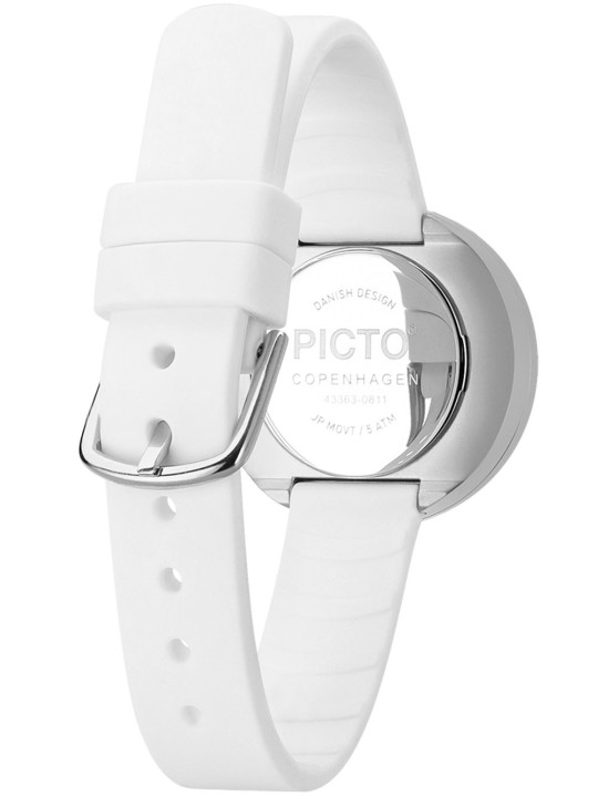 orologio donna PICTO 43363-0212S Ladies Watch White and Wild 30mm 5ATM