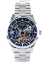 orologio uomo Carl von Zeyten CVZ0063BLMS Freiburg Automatic Mens Watch Dual Time 44mm