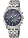orologio uomo ETT EGT-11575-31M Mens Watch Solar Titan Radio-Controlled 43mm 10ATM