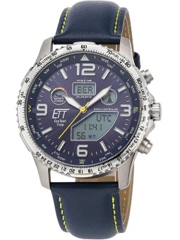orologio uomo ETT EGT-11574-31L Mens Watch Solar Titan Radio-Controlled 43mm 10ATM