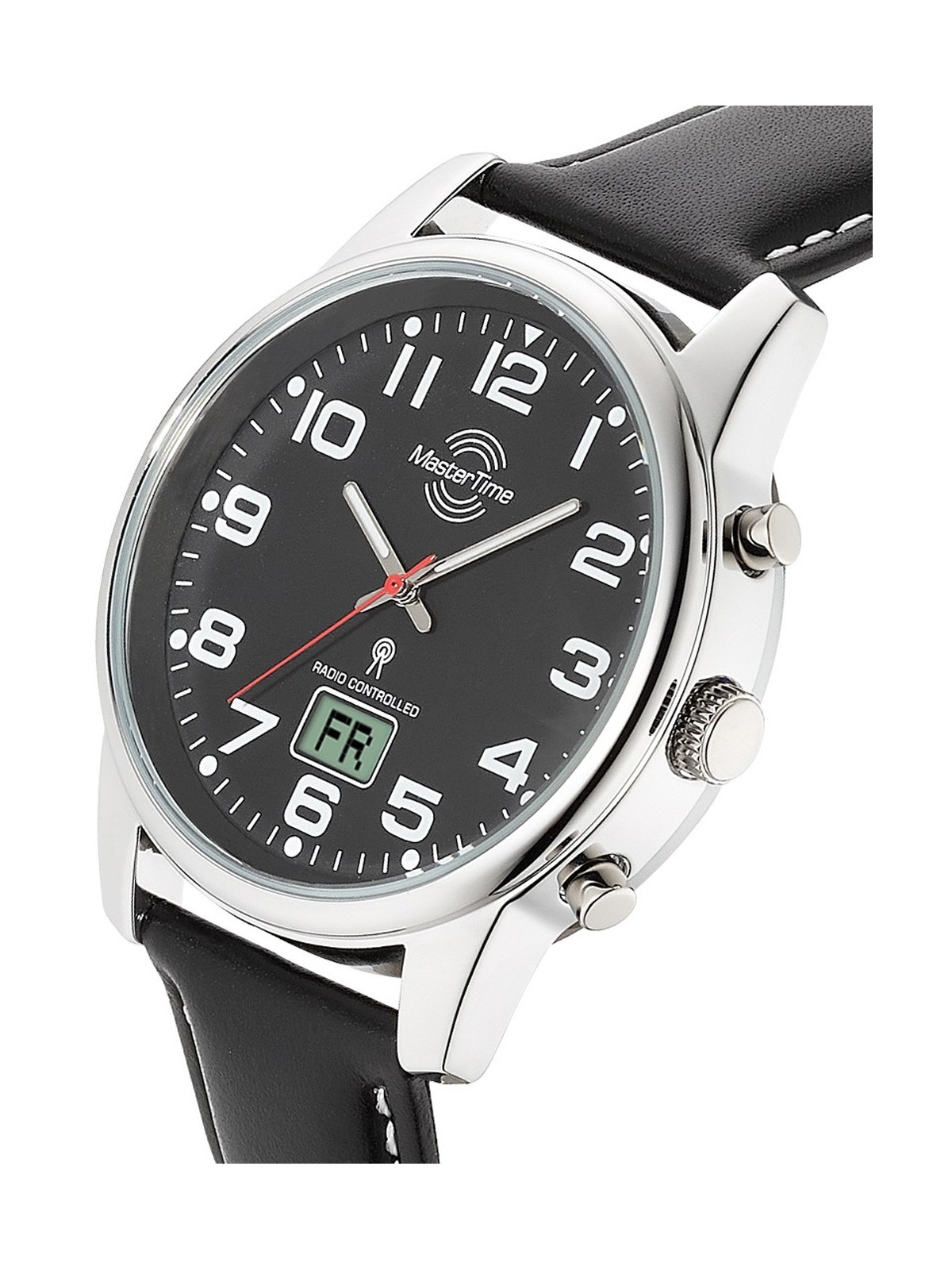 orologio uomo Master Time MTGA-10816-21L Radio-Controlled Mens Watch 41mm 3ATM
