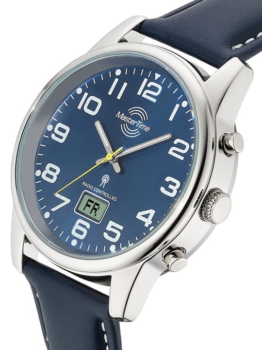 orologio uomo Master Time MTGA-10815-31L Radio-Controlled Mens Watch 41mm 3ATM
