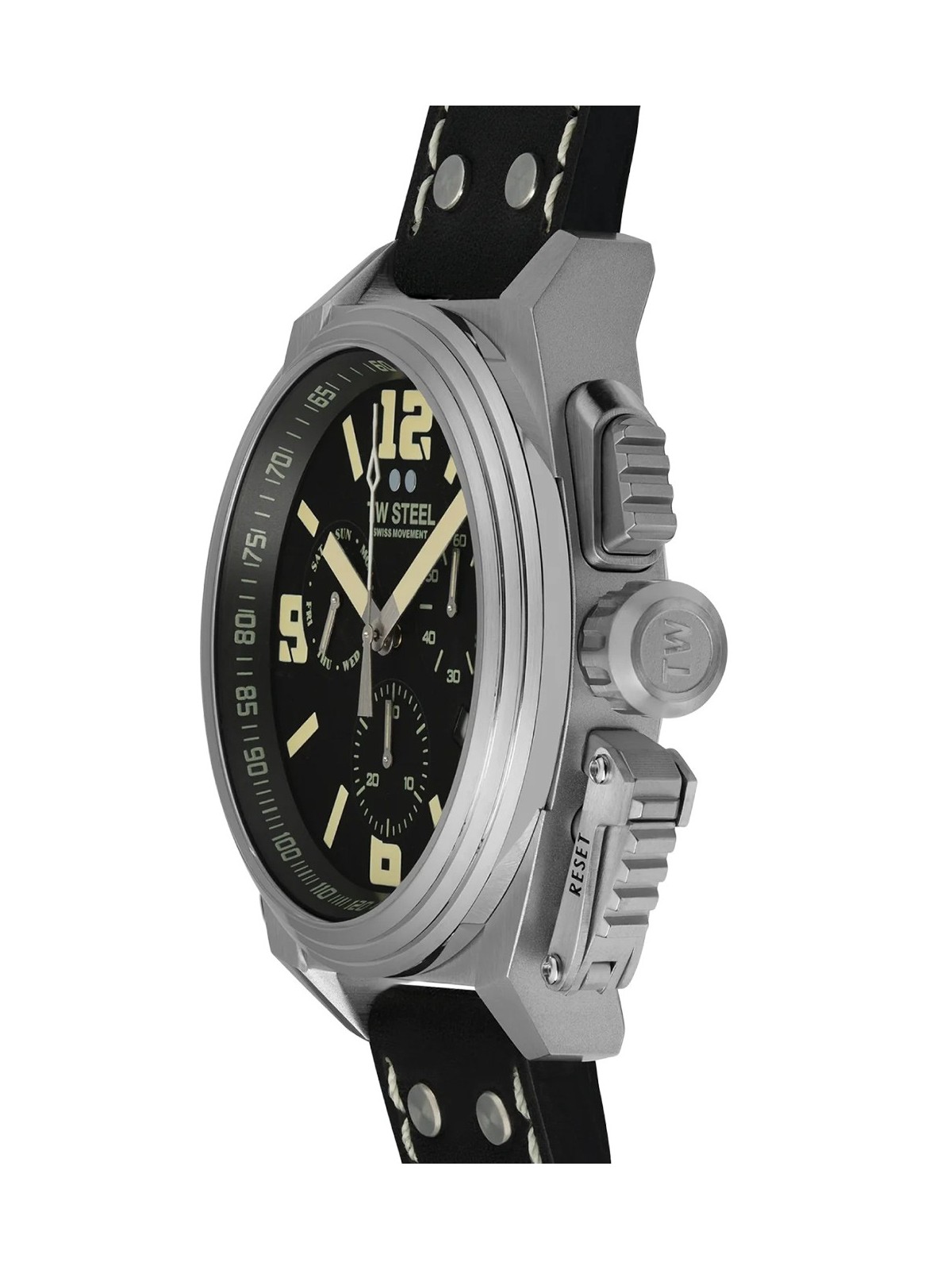 orologio uomo TW-Steel TW1111 Canteen Chronograph Mens Watch 46mm 10ATM