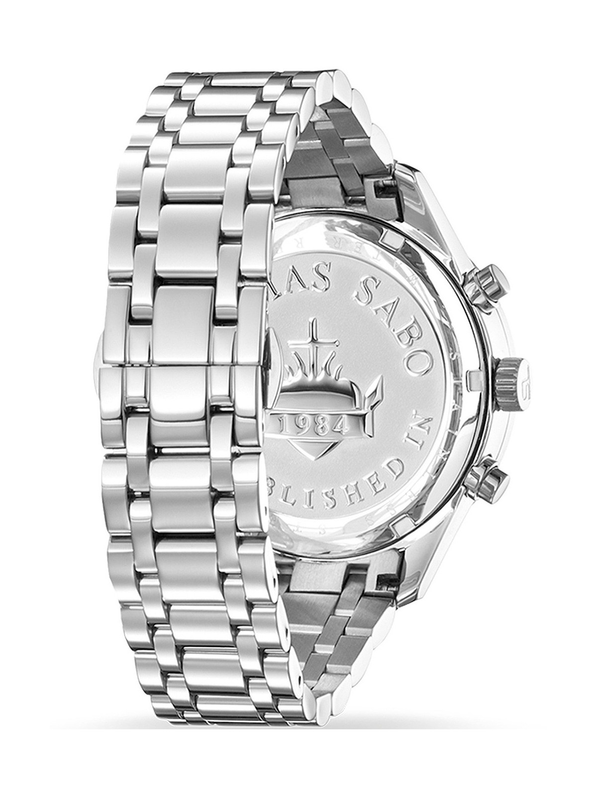 orologio uomo Thomas Sabo WA0015-201-203 Rebel Urban Chronograph Mens Watch 43mm 5ATM
