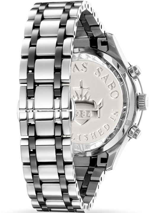 orologio uomo Thomas Sabo WA0139-222-203 Rebel Urban Chronograph Mens Watch 43mm 5ATM