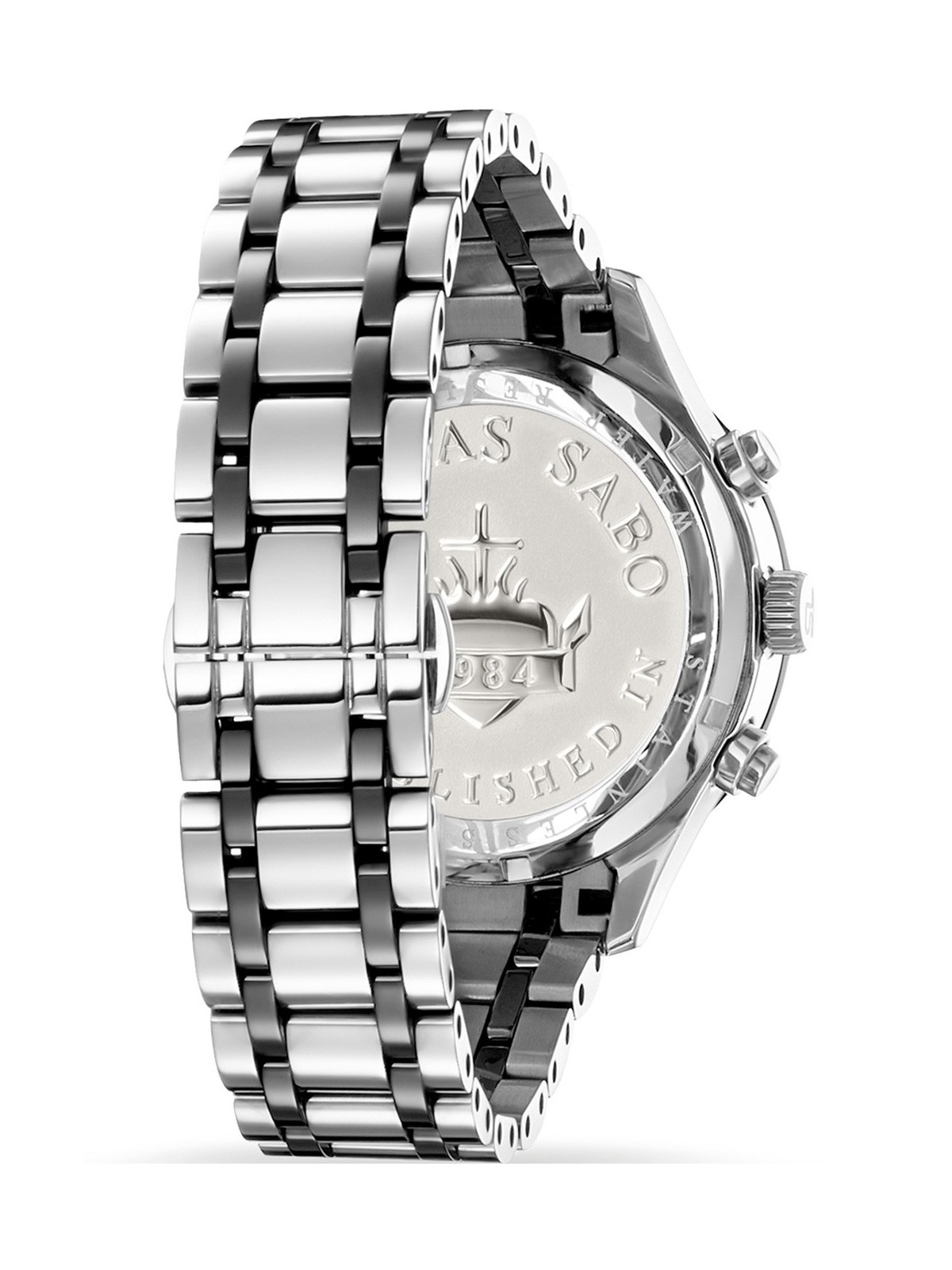 orologio uomo Thomas Sabo WA0139-222-203 Rebel Urban Chronograph Mens Watch 43mm 5ATM