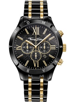 orologio uomo Thomas Sabo WA0264-278-203 Rebel Urban Chronograph Mens Watch 43mm 5ATM