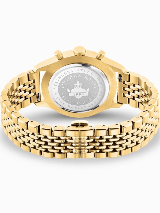 orologio uomo Thomas Sabo WA0376-264-203 Rebel at Heart Chronograph Mens Watch 40mm 3ATM