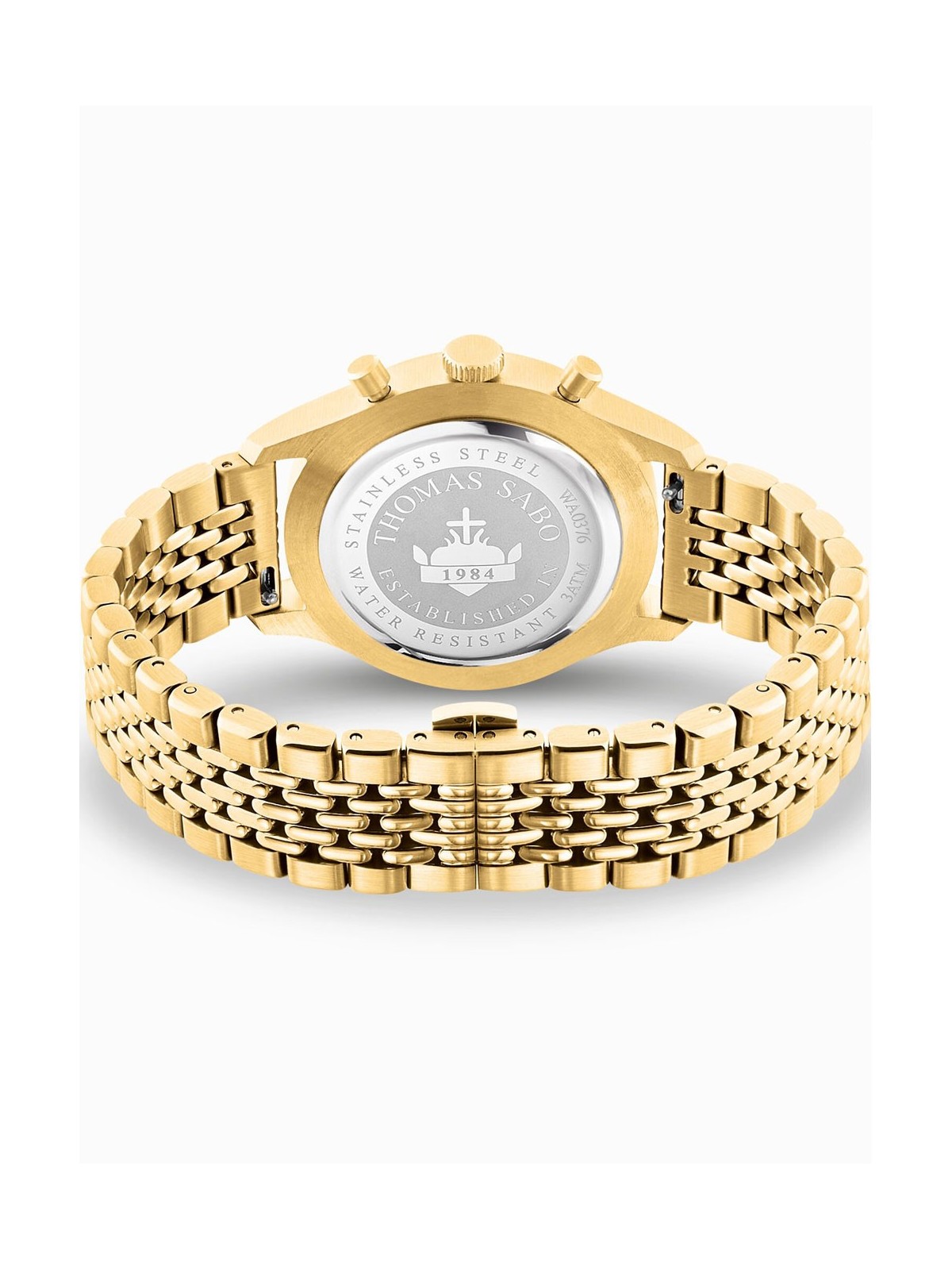 orologio uomo Thomas Sabo WA0376-264-203 Rebel at Heart Chronograph Mens Watch 40mm 3ATM