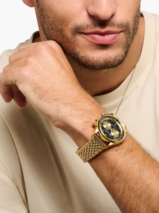 orologio uomo Thomas Sabo WA0376-264-203 Rebel at Heart Chronograph Mens Watch 40mm 3ATM