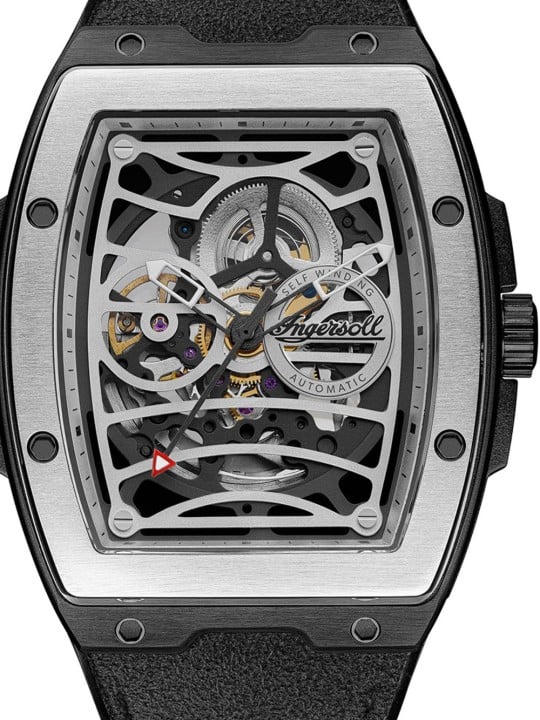 orologio uomo Ingersoll I12306 The Challenger Automatic Mens Watch 42mm 5ATM