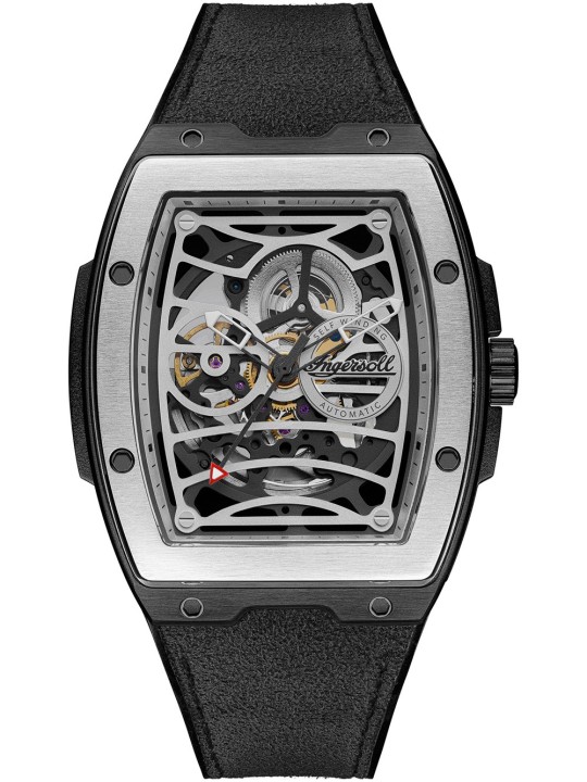 orologio uomo Ingersoll I12306 The Challenger Automatic Mens Watch 42mm 5ATM