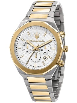 orologio uomo Maserati R8873642009 Stile Chronograph Mens Watch 45mm 10ATM