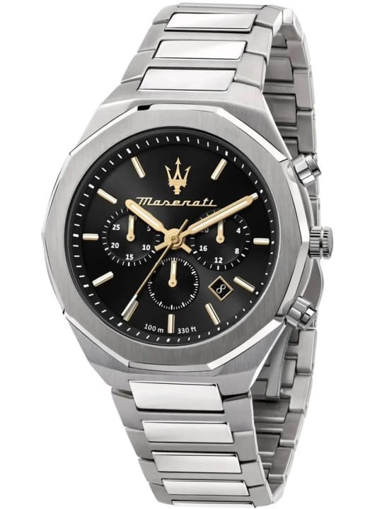 orologio uomo Maserati R8873642010 Stile Chronograph Mens Watch 45mm 10ATM