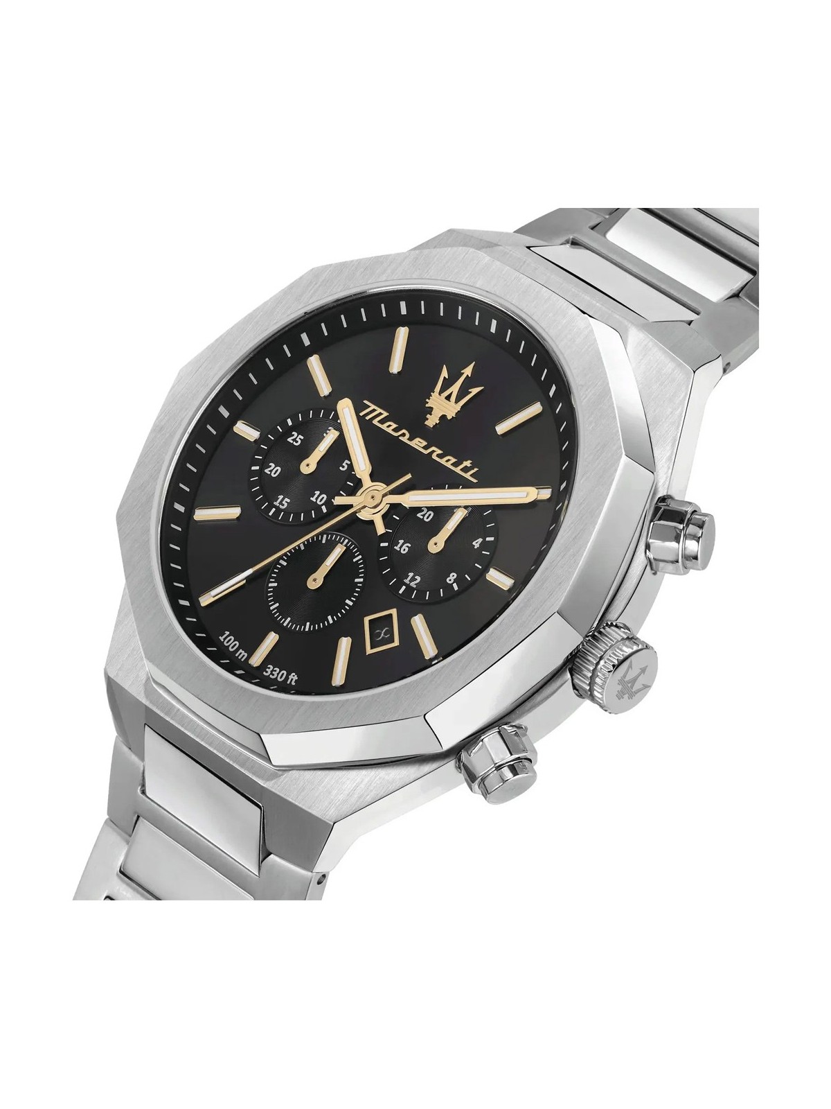 orologio uomo Maserati R8873642010 Stile Chronograph Mens Watch 45mm 10ATM