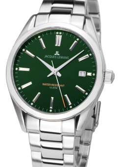 orologio uomo Jacques Lemans 1-1859H Derby Mens Watch 40mm 10ATM