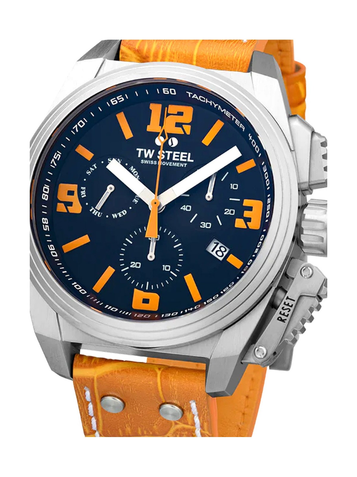 orologio uomo TW-Steel TW1112 Canteen Mens Chronograph 46mm 10ATM