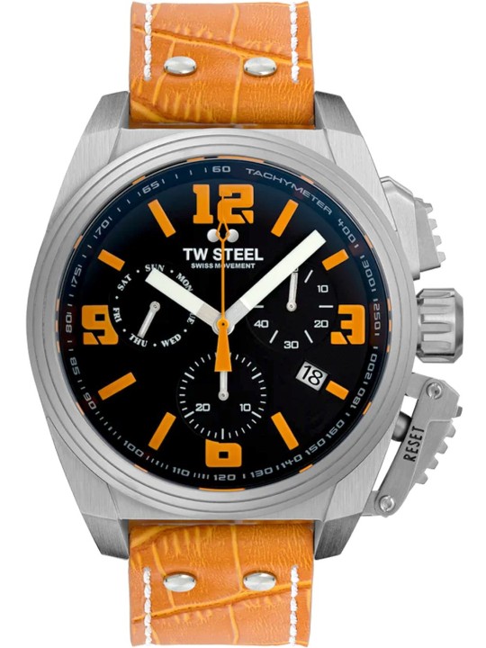 orologio uomo TW-Steel TW1112 Canteen Mens Chronograph 46mm 10ATM