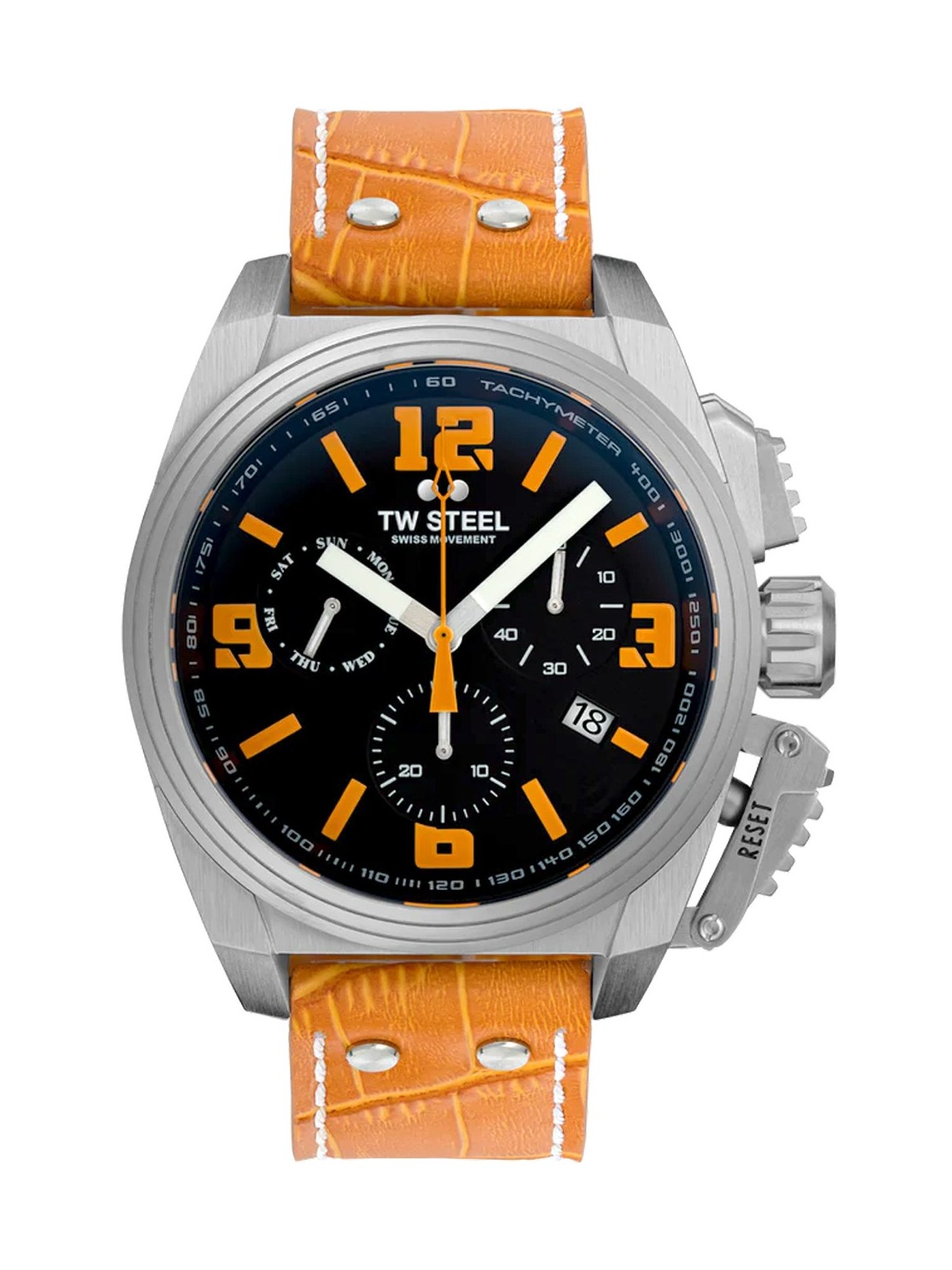 orologio uomo TW-Steel TW1112 Canteen Mens Chronograph 46mm 10ATM